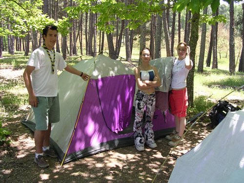 Acampada XXI aniversario en el Robledal (Alhama de Granada) - 5 y 6 de junio de 2004 - Foto 15