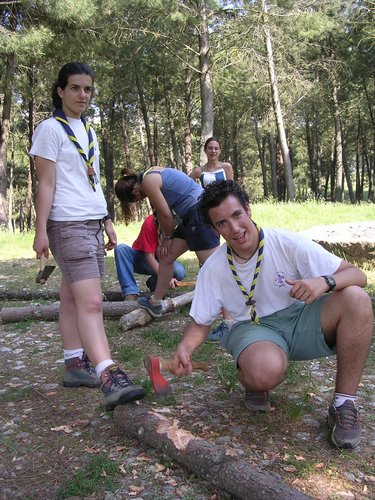 Acampada XXI aniversario en el Robledal (Alhama de Granada) - 5 y 6 de junio de 2004 - Foto 18