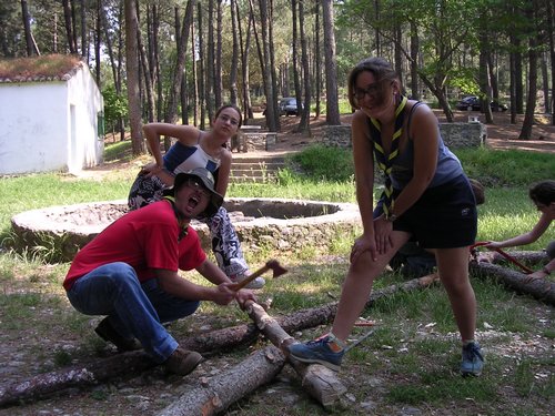 Acampada XXI aniversario en el Robledal (Alhama de Granada) - 5 y 6 de junio de 2004 - Foto 19